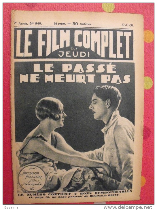 revue Le film complet. 1930-1931. Une revue à choisir.