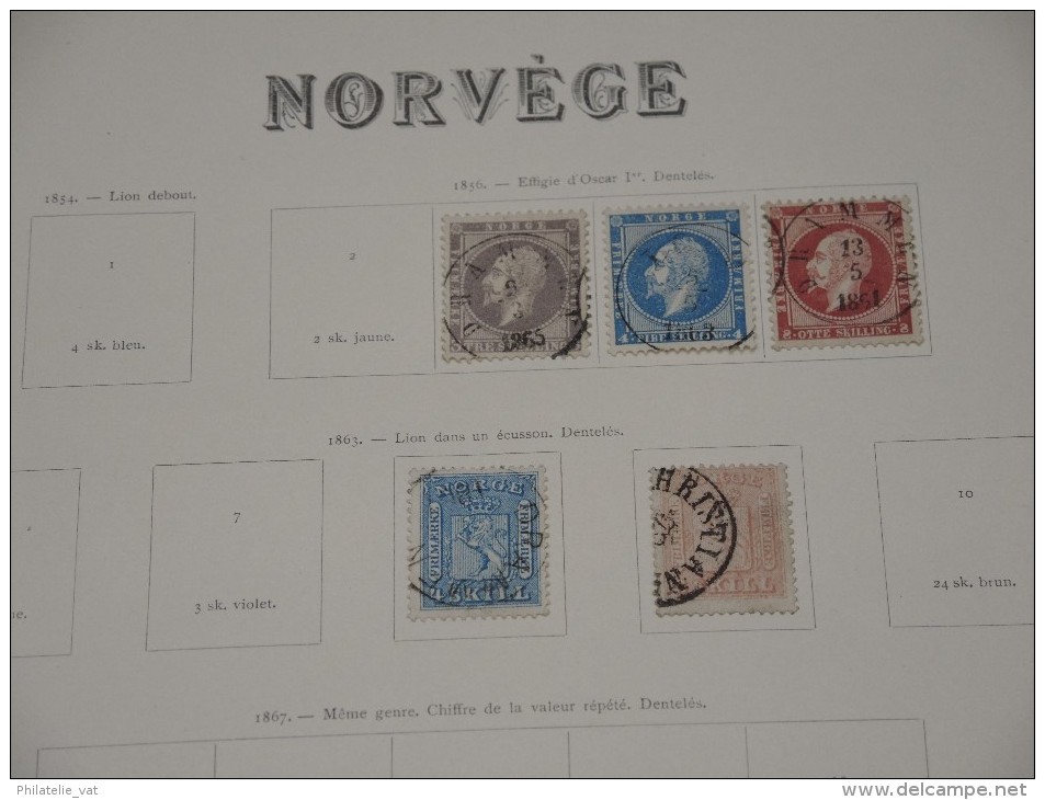 Collection NORVEGE - N* Et O - A Voir - Côte 650 € + - Belle Qualité -  Lot 5746 - Collezioni