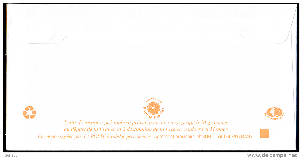 B1-030G- PAP Lamouche - Phil@poste - France Lettre Prioritaire - PAP: Ristampa/Lamouche