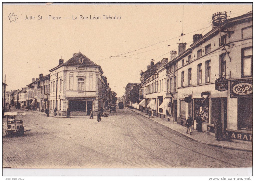 JETTE-SAINT-PIERRE : La Rue Léon Théodor - Jette