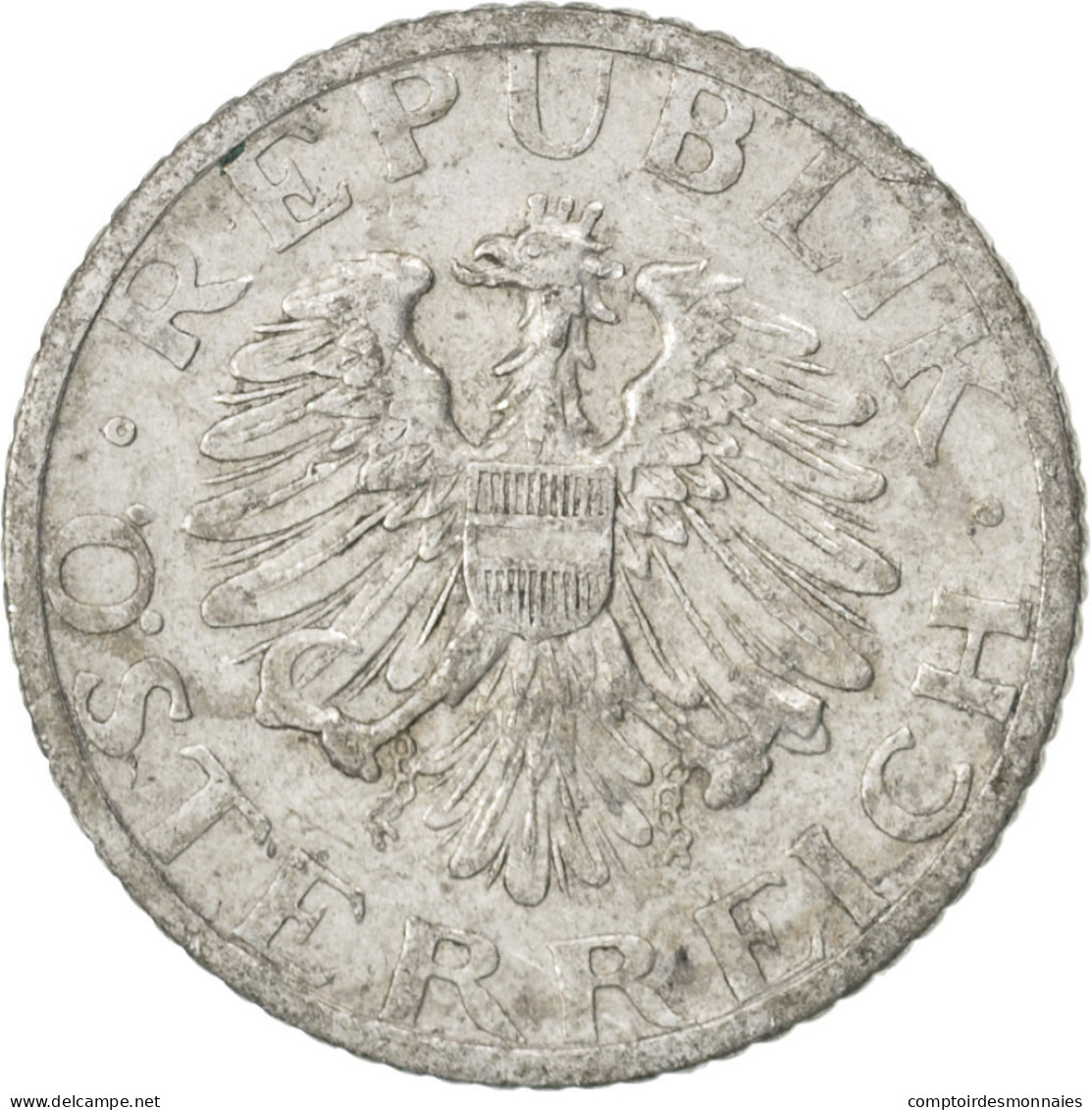 Monnaie, Autriche, 50 Groschen, 1947, TTB, Aluminium, KM:2870 - Austria