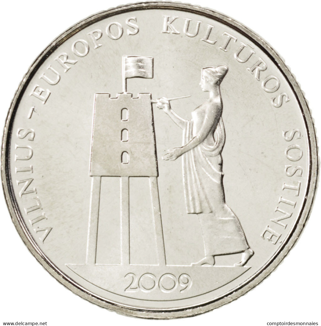 Monnaie, Lithuania, Litas, 2009, SPL, Copper-nickel, KM:162 - Litauen