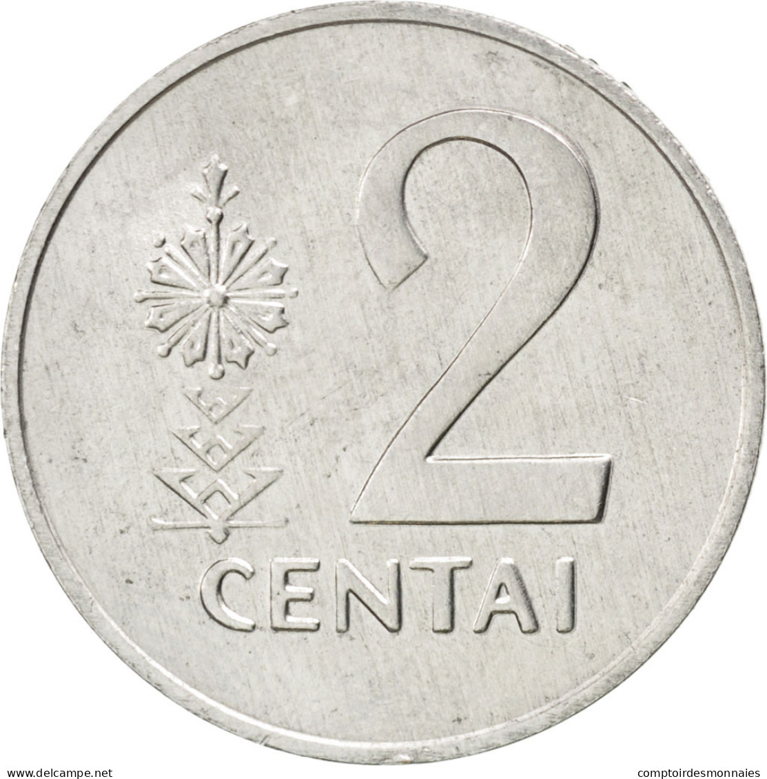 Monnaie, Lithuania, 2 Centai, 1991, SPL, Aluminium, KM:86 - Lithuania