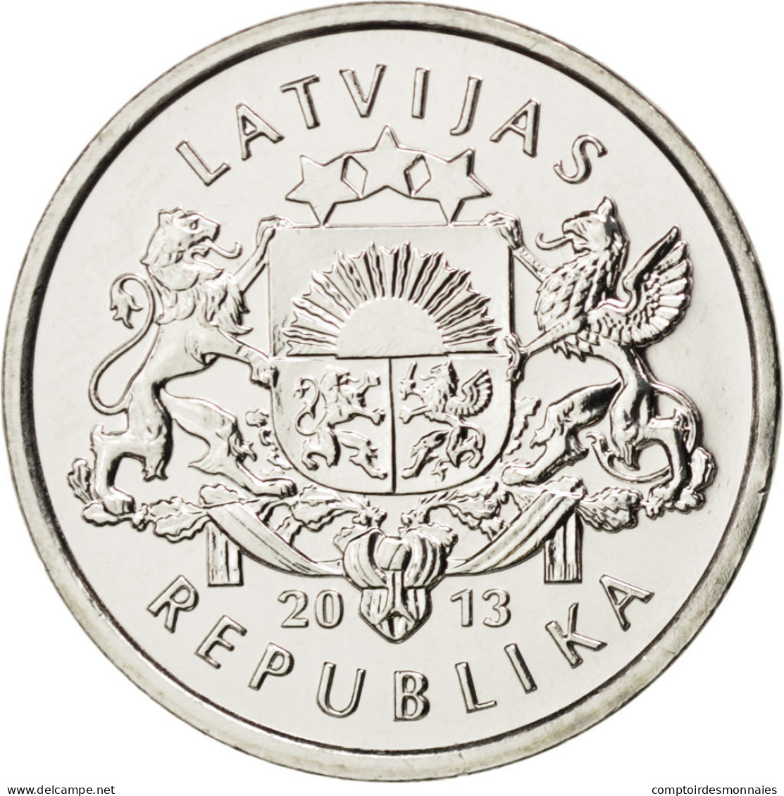 Monnaie, Latvia, Lats, 2013, SPL, Copper-nickel, KM:142 - Latvia