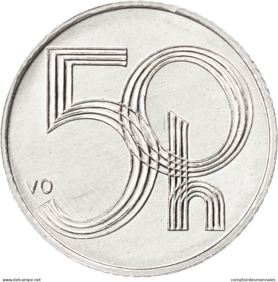 Monnaie, République Tchèque, 50 Haleru, 2007, SPL, Aluminium, KM:3.2 - Czech Republic