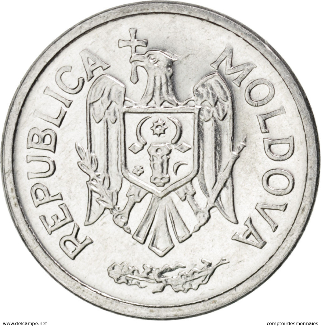 Monnaie, Moldova, 25 Bani, 2004, SPL, Aluminium, KM:3 - Moldavie