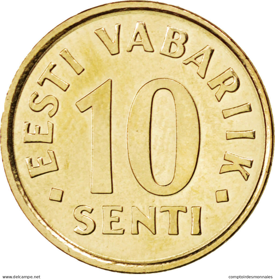 Monnaie, Estonia, 10 Senti, 2006, SPL, Aluminum-Bronze, KM:22 - Estland