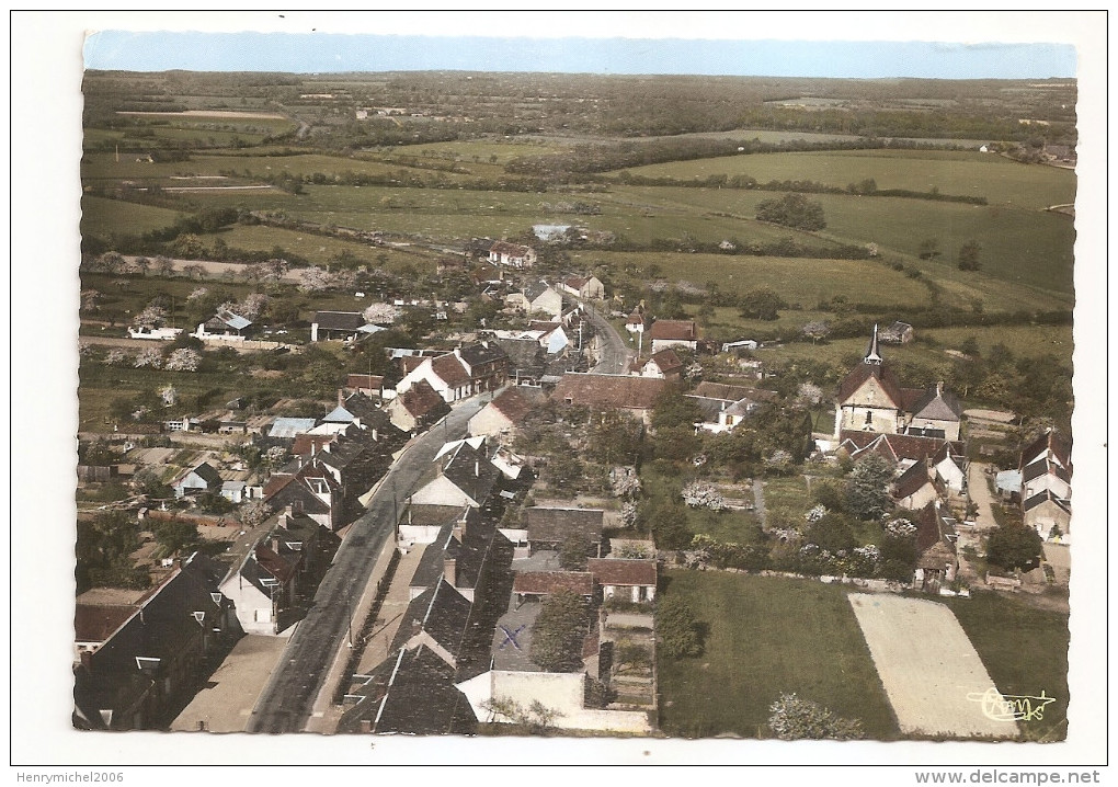 Loir Et Cher - 41 - La Chapelle Vicomtesse Vue Aérienne En 1975 Ed Photo Cim - Other & Unclassified