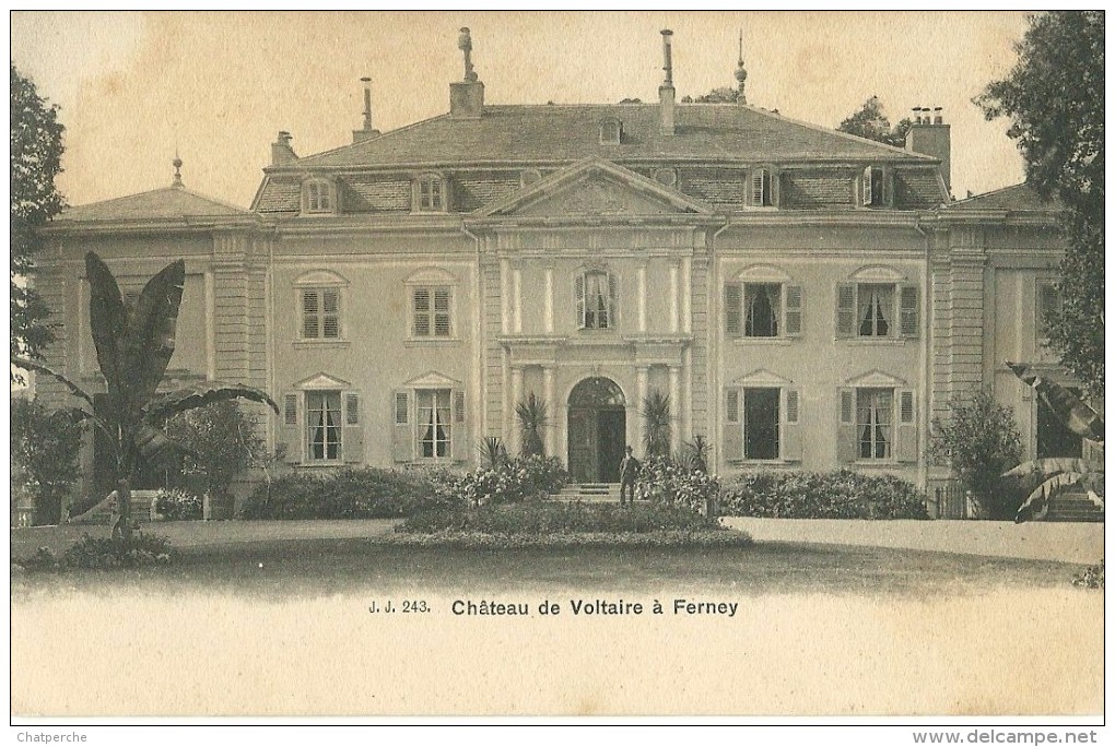 01 AIN FERNEY VOLTAIRE  J.J. 243 CHATEAU DE VOLTAIRE A FERNEY  NON ECRITE DOS NON DIVISE - Ferney-Voltaire