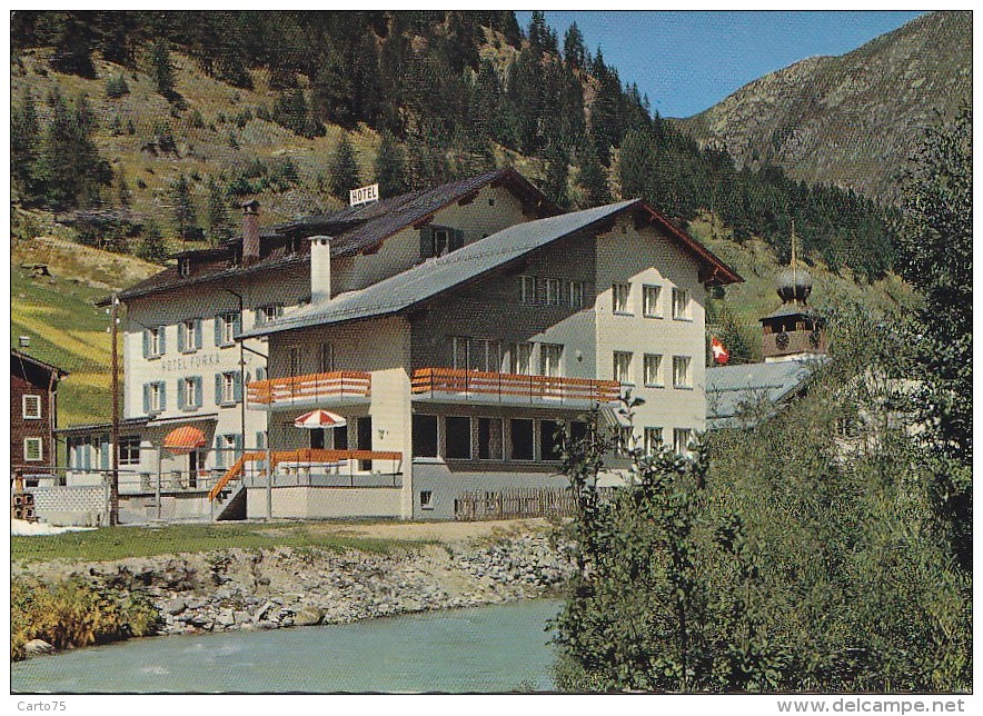 Suisse - Oberwald - Hôtel Pension Furka - Oberwald