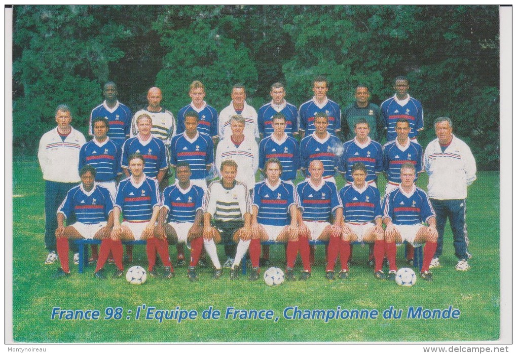 Sport : Football : équipe De  France    1998 - Football
