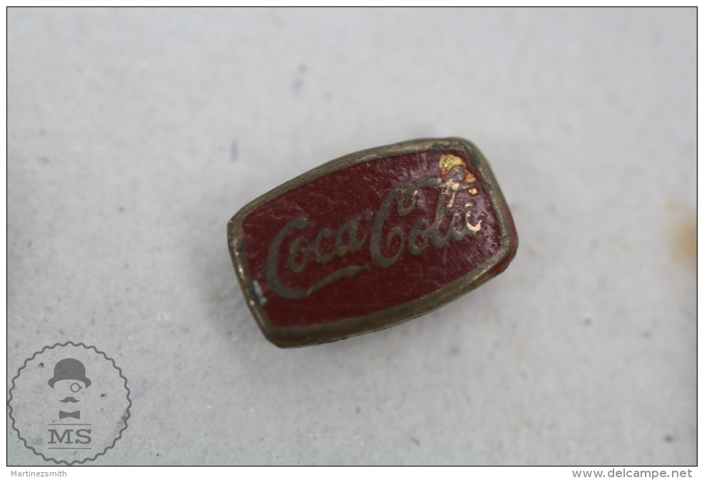 Very Small And Old Coca Cola Advertising - Pin Badge #PLS - Coca-Cola