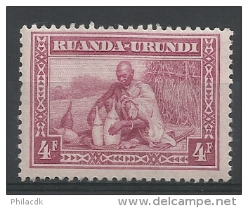 RWANDA-BURUNDI - COLONIES BELGES  -  N° COB 103 NEUF** - 1922 - COTE: 1.40€ - Oblitérés