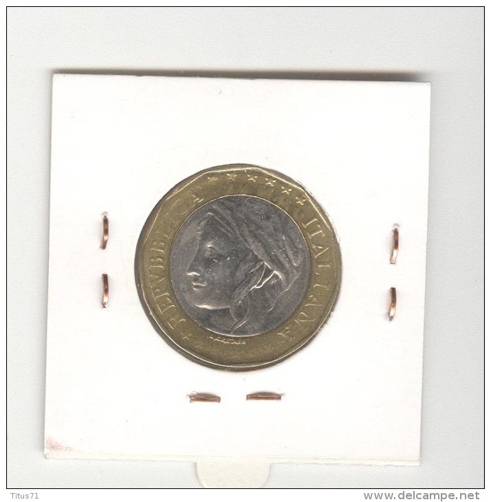 1000 Lires Italie / Italy  - Bi-métallique / Bimetalic 1997 - 1 000 Lire