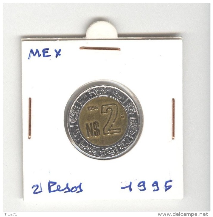 2 Nuevo Pesos Mexique / Mexico  - Bi-métallique / Bimetalic 1995 - Mexique