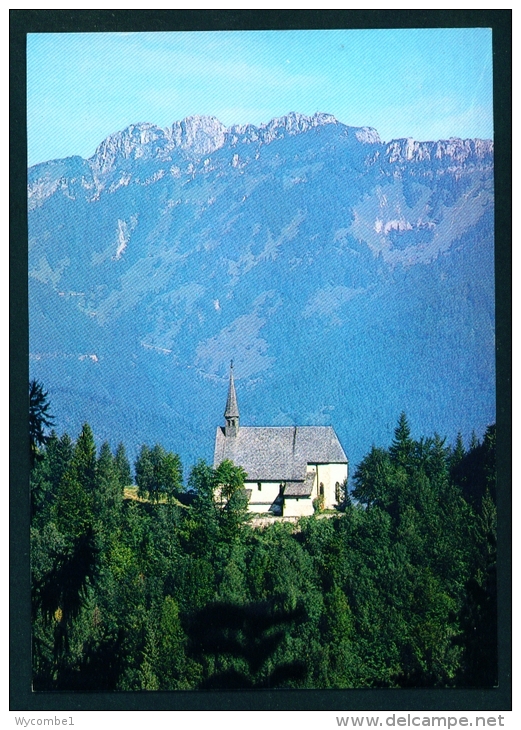 GERMANY  -  Chiemgau  Streichenkirche  Used Postcard As Scans - Chiemgauer Alpen