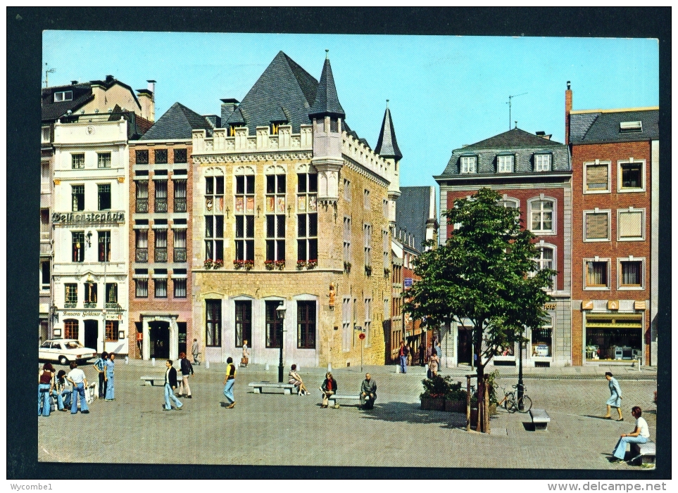 GERMANY  -  Aachen  Used Postcard As Scans - Aachen