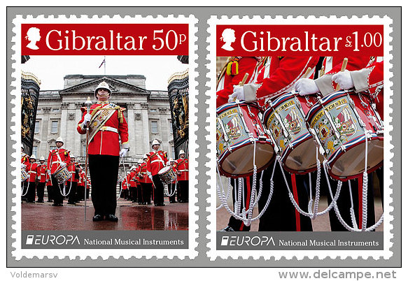 Gibraltar 2014 Mih. 1620/21 Europa-Cept. Musical Instruments MNH ** - Gibraltar