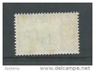 Fiji 1962 QEII 10 Shilling Sugar Cane Definitive MNH Light Even Gum Tone - Fiji (...-1970)