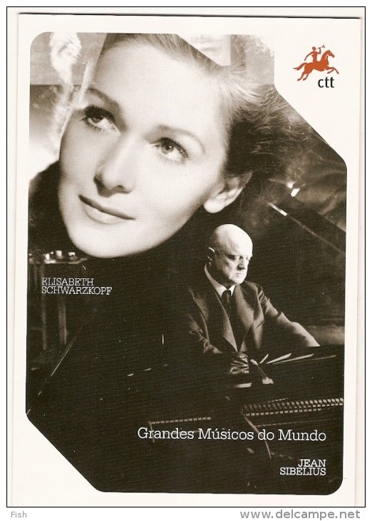 Portugal & Pack Grandes Músicos Do Mundo, Jean Sibelius Elisabeth E  Schwarzkopf 2015 - Feuilles Complètes Et Multiples