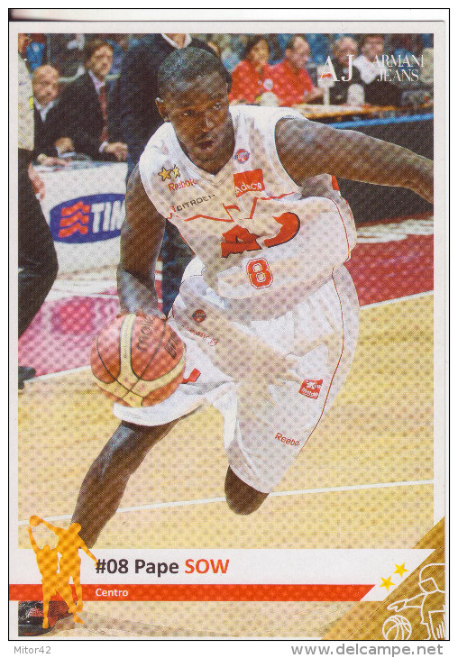 6-Sport-Basket-Pallacanestro-Pape Sow-Dakar-Senegal-Promocard 8430 - Baloncesto