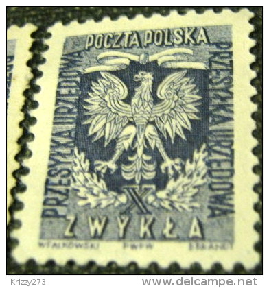 Poland 1952 Coat Of Arms Zwykla - Used - Service