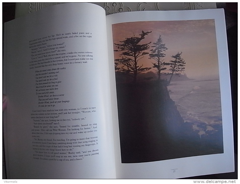 PHOTO PHOTOGRAPHY ART BOOK - WIND ON THE WAVES POEMS - Fotografie