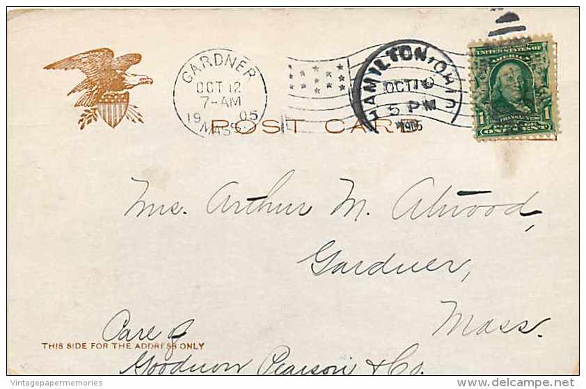 242229-Ohio, Hamilton, High Street, Business Section, Stores, Illustrated Postal Card Co No 860 - Hamilton