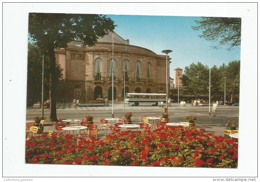 Cp , Automobiles , Bus & Autocars , MAINZ AM RHEIN , Mayence Sur Le Rhin , Vierge , Ed : Metz 913/133 - Autobus & Pullman