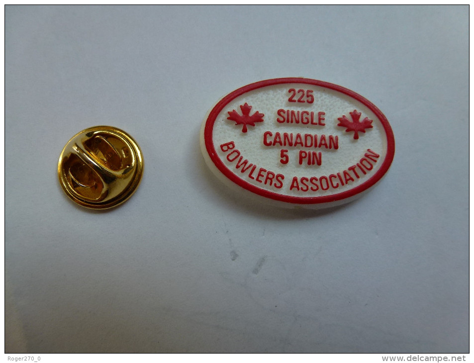 Bowling , Bowlers Association , 225 Single Canadian 5 Pin , Canada - Bowling