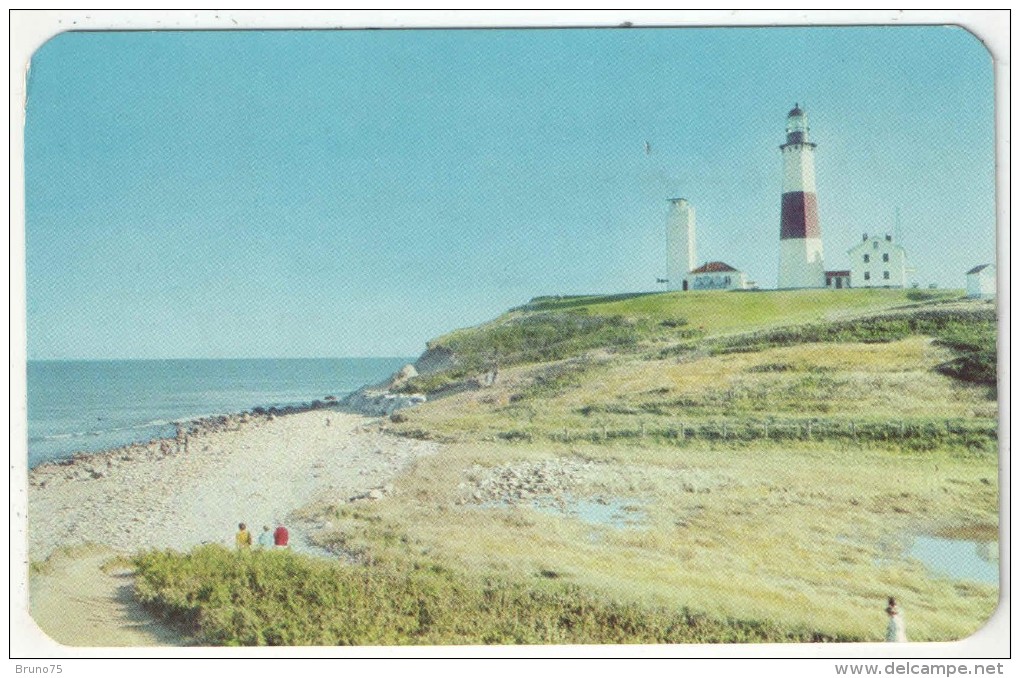 Montauk Point Lighthouse, Montauk Point, Long Island, N.Y. - Long Island