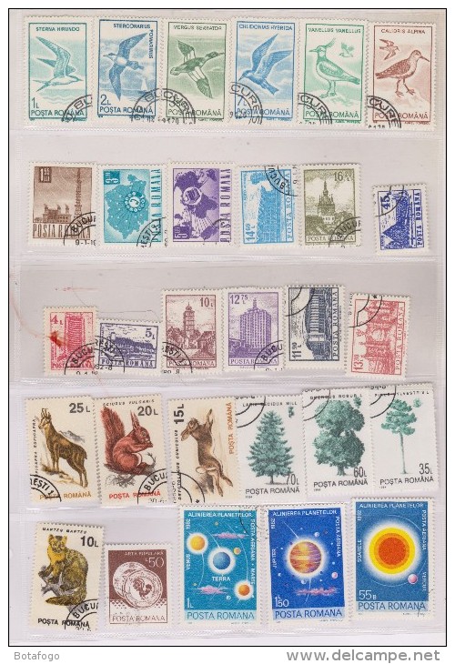 LOT DE 29 TIMBRES OBLITERES ROUMANIE - Sonstige & Ohne Zuordnung