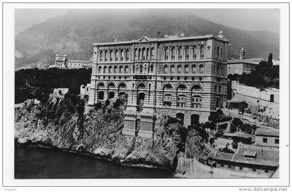 MONACO - N° 22 - MUSEE OCEANOGRAPHIQUE - VUE AERIENNE - Ed/Photo DETAILLE - CARTE FORMAT CPA NON VOYAGEE - Oceanografisch Museum