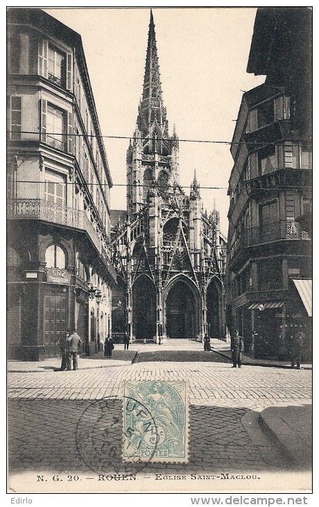 ROUEN  église Saint Maclou TTBE - Rouen