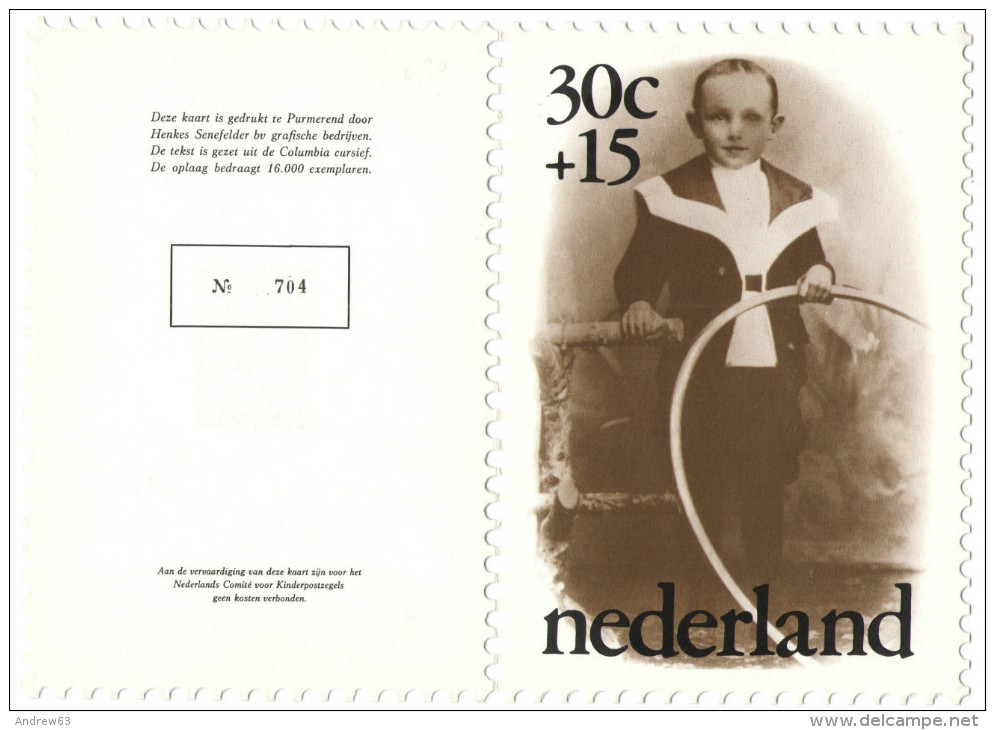 OLANDA - NEDERLAND - Paesi Bassi - 1974 - Kinderpostzegelactie - FDC - FDC