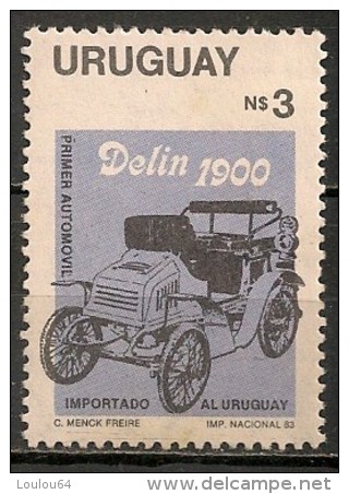 Timbres - Amérique - Uruguay -  1983 - Delin 1900 - 3 N§ - - Uruguay