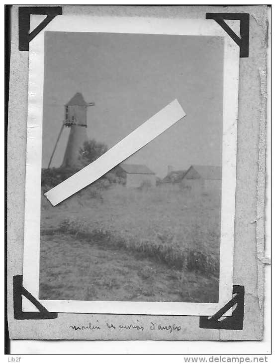 Moulin Dans Les Environs D'angers 1 Photo 1914-1918 14-18 Ww1 Wk1 - War, Military