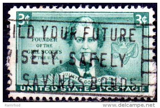 USA 1948 Honouring Juliette Gordon Low (founder Of U.S.A. Girl Scouts) - 3c  Juliette Gordon Low  AVU - Unused Stamps