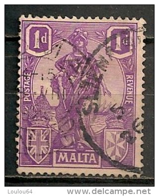 Timbres - Malte - 1922 - 1 D. - - Malta