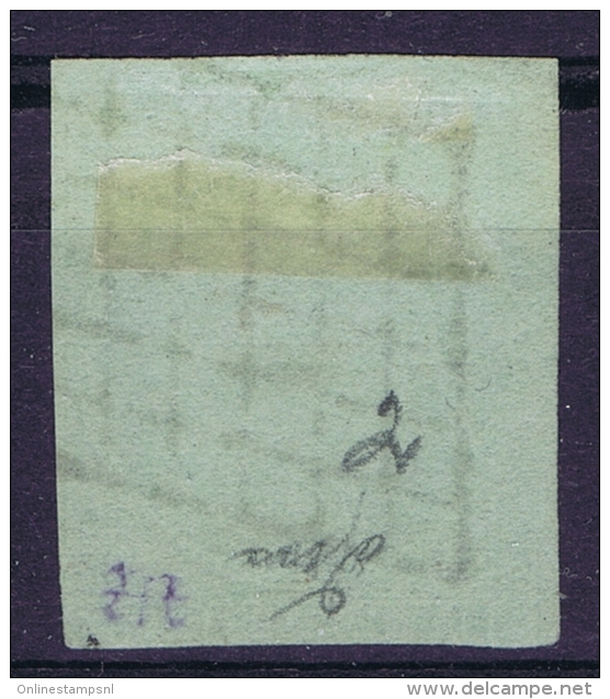 France: 1850 Yv Nr 2 Used Obl Signed/ Signé/signiert/ Approvato - 1849-1850 Cérès