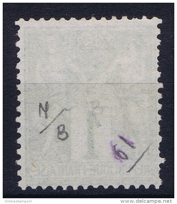 France: 1876 Yv Nr 61 Not Used (*) Sans Gomme - 1876-1878 Sage (Type I)