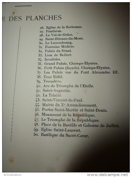 1900 PARIS PITTORESQUE ET MONUMENTAL ,par E. Deley :  grandes photographie du Paris animé (personnages, attelages, etc