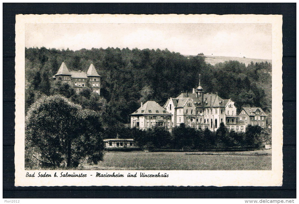 (1529) AK Bad Soden - Marienheim Und Vincenzhaus - Bad Soden