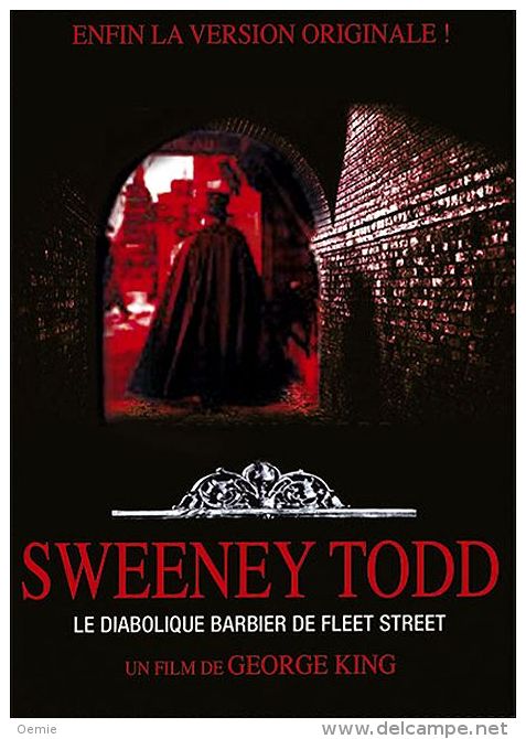 Sweeney Todd °°° Le Diabolique Barbier    DVD  VOST - Clásicos