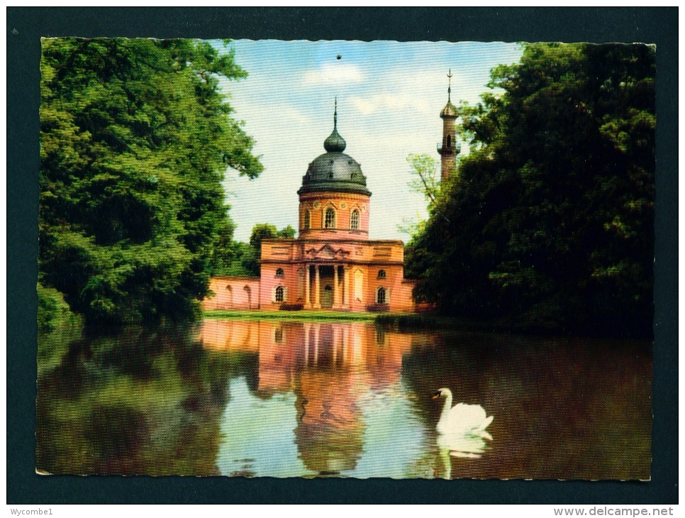 GERMANY  -  Schwetzingen Castle  Unused Postcard As Scan (pinhole) - Schwetzingen