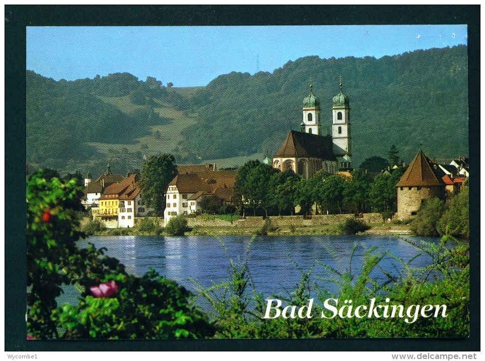 GERMANY  -  Bad Sackingen  Unused Postcard As Scan (has Been Mounted) - Bad Säckingen