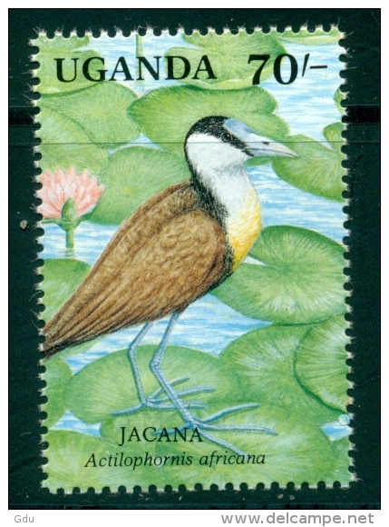 Ouganda/Uganda 1991 Yt.713/28 - Hors Série: Mnh*** - Cranes And Other Gruiformes