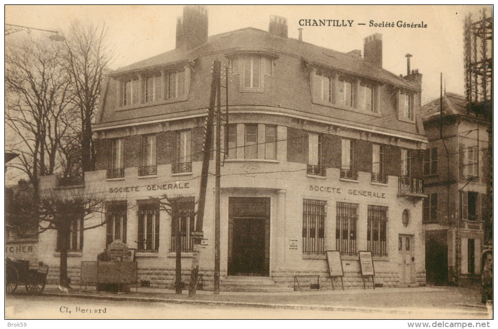 60 CHANTILLY - SOCIETE GENERALE - Chantilly