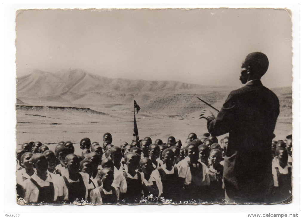 Lesotho---LESSOUTO---Choeur D´enfants (très Animée) ,cpsm 15 X 10 éd Missions Evangéliques - Lesotho