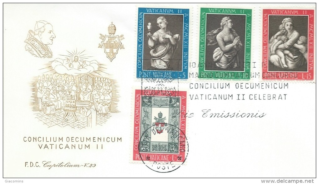 VATICANO - BUSTA    FDC   -  1965 - - FDC